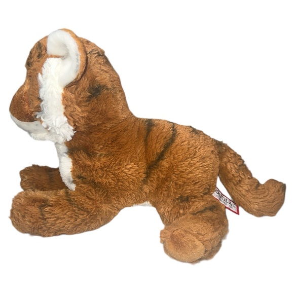 Douglas Cuddle Toy Bengal Pancake Tiger Cub Baby Stuffed Animal Plush - Picture 2 of 7